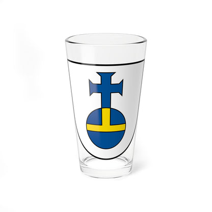 DEU Aidlingen COA (Germany) (Coat of Arms) Pint Glass 16oz