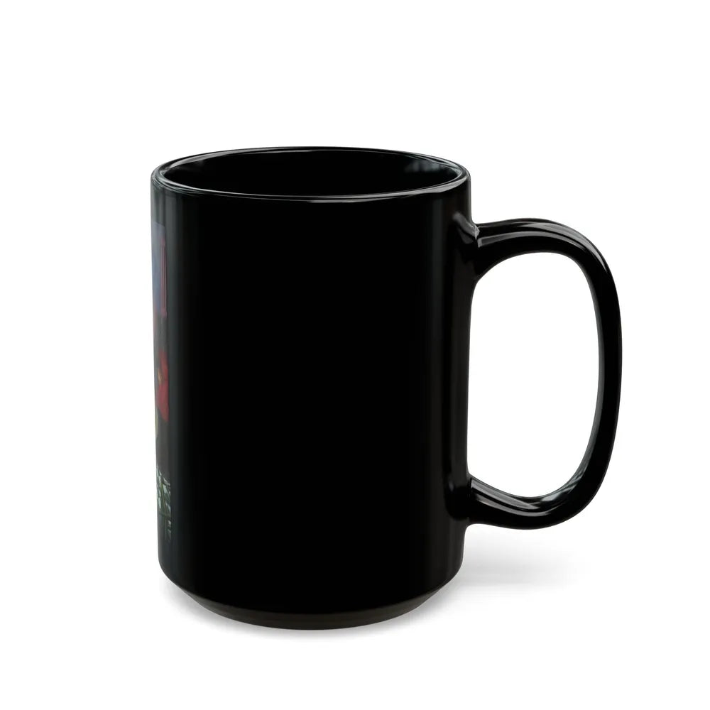 Crime at Midnight, 1955 - Black Coffee Mug-Go Mug Yourself