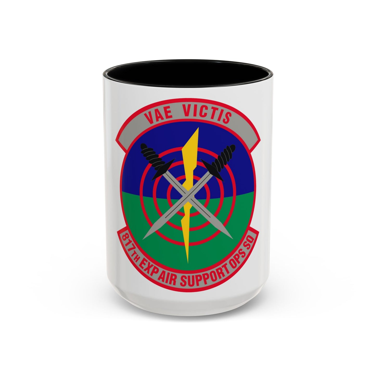 817th Expeditionary Air Support Operations Squadron (U.S. Air Force) Accent Coffee Mug