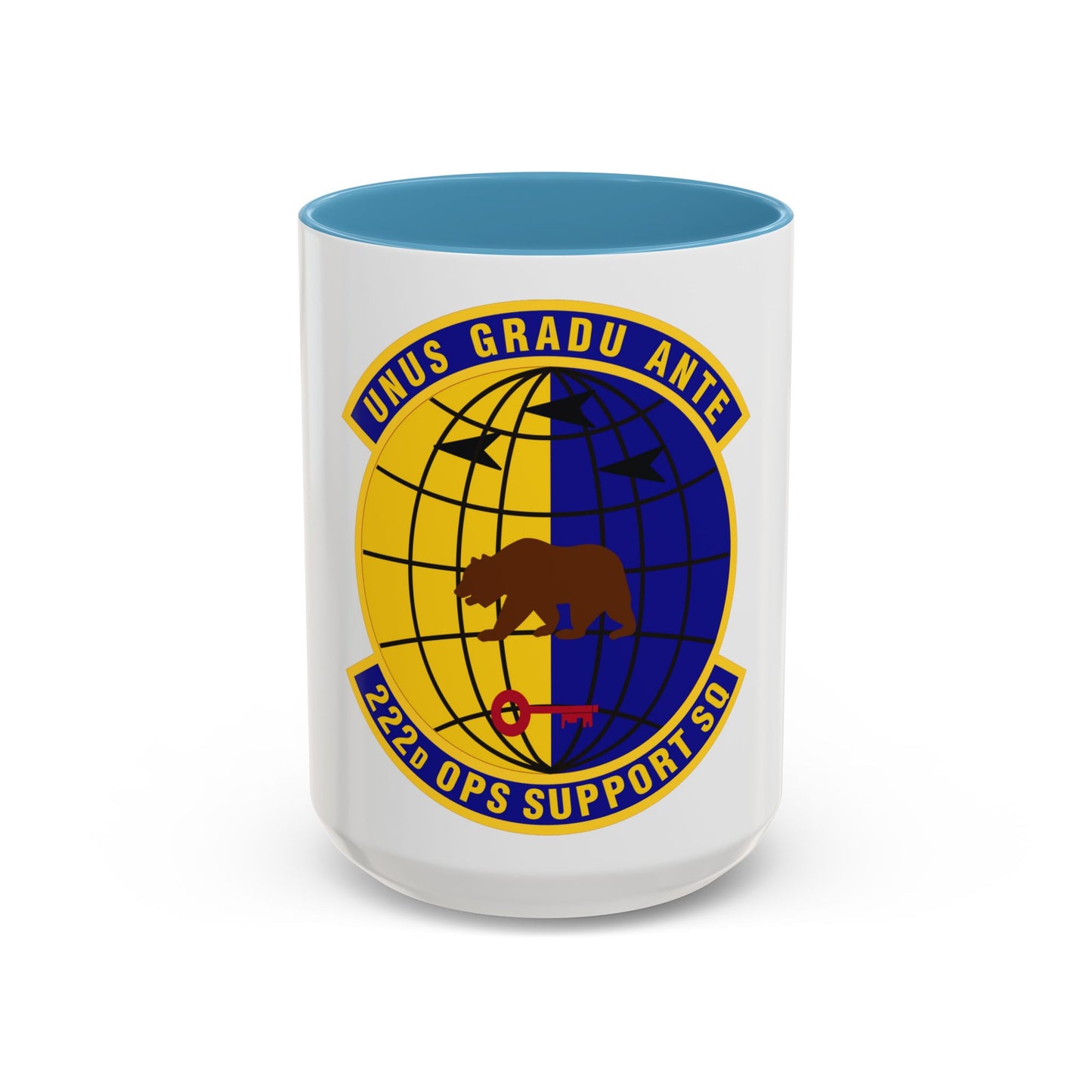 222d Operations Support Squadron (U.S. Air Force) Accent Coffee Mug