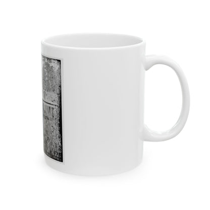 Bridge (U.S. Civil War) White Coffee Mug