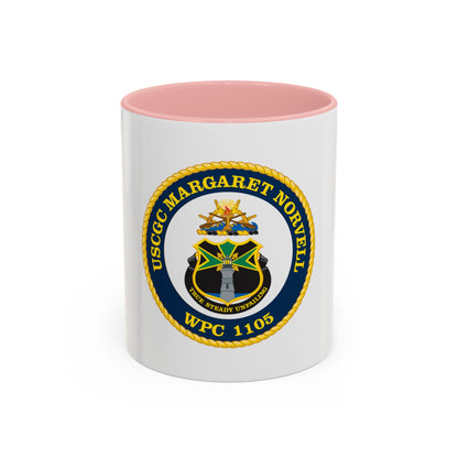 USCGC Margaret Norvell WPC 1105 (U.S. Coast Guard) Accent Coffee Mug