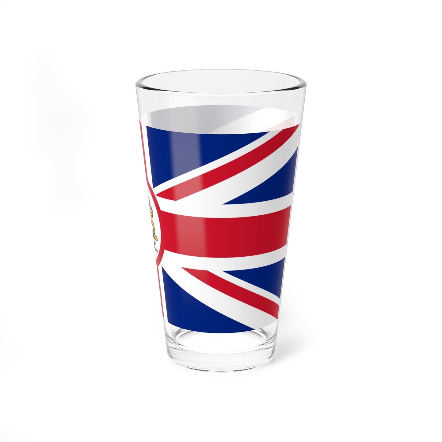 Flag of BSAC edit (South Africa) Pint Glass 16oz