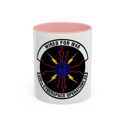 690th Cyberspace Operations (U.S. Air Force) Accent Coffee Mug