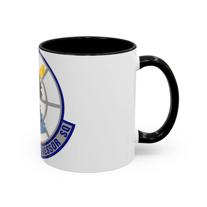 527th Space Aggressor Squadron (U.S. Air Force) Accent Coffee Mug