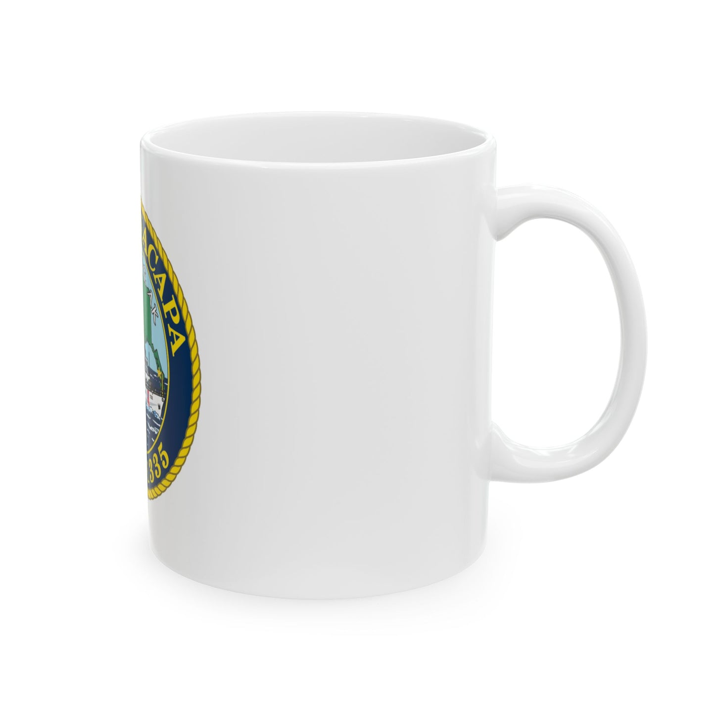 USCGC Anacapa WPB 1335 Petersburg AK (U.S. Coast Guard) White Coffee Mug