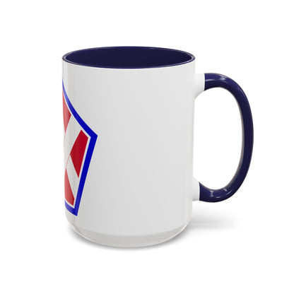 55th Sustainment Brigade (U.S. Army) Accent Coffee Mug