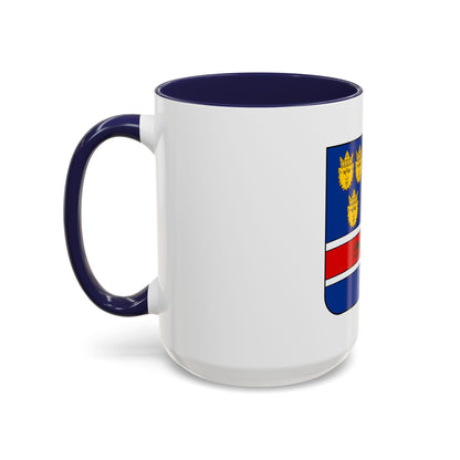 Coat of arms of Croatia (State of Slovenes, Croats and Serbs) - Accent Coffee Mug