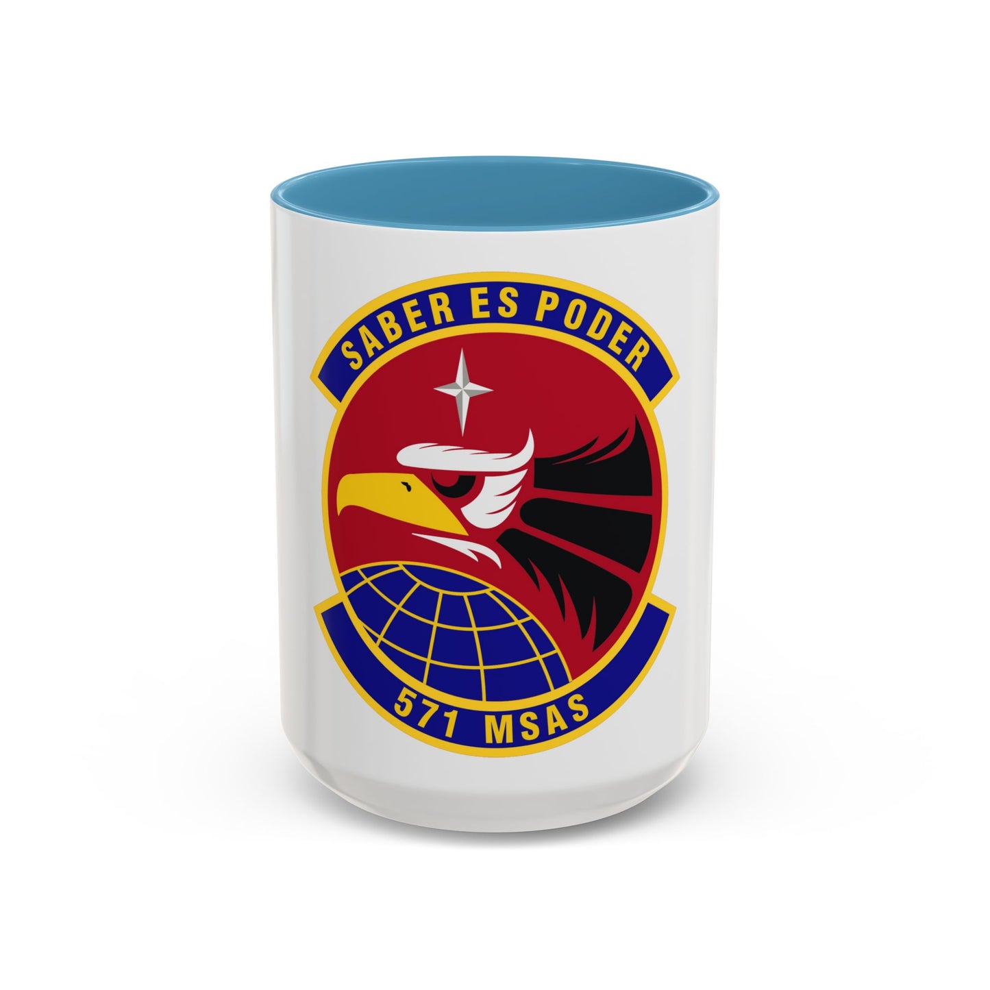 571st Mobility Support Advisory Squadron (U.S. Air Force) Accent Coffee Mug