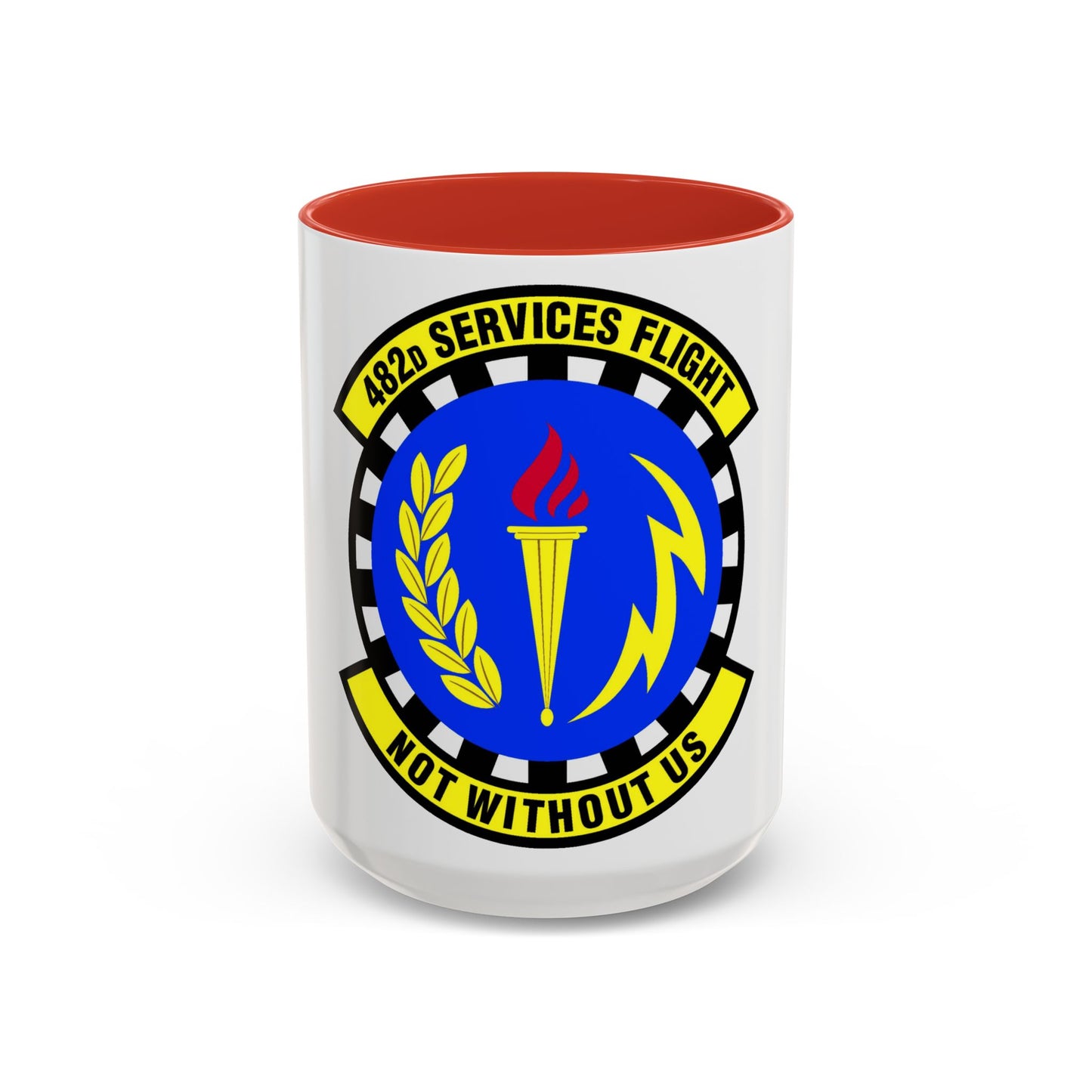 482d Services Flight (U.S. Air Force) Accent Coffee Mug