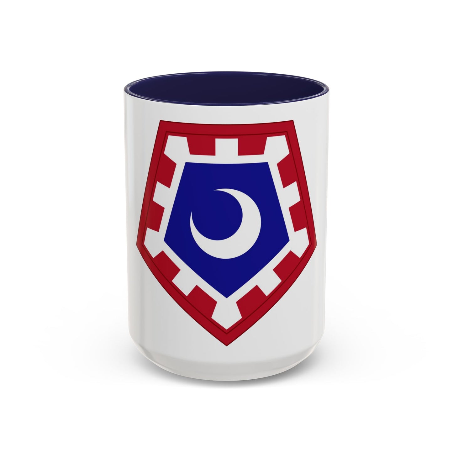 117 Engineer Brigade (U.S. Army) Accent Coffee Mug