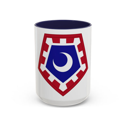 117 Engineer Brigade (U.S. Army) Accent Coffee Mug