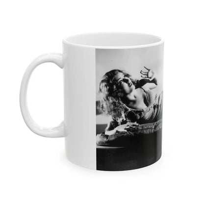 Fay Wray #37 (Vintage Female Icon) White Coffee Mug-Go Mug Yourself