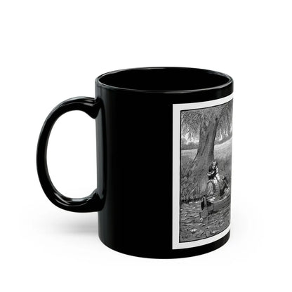 George Freeborn From The Boy's Own Paper, 18th October, 1890 - Black Coffee Mug-Go Mug Yourself