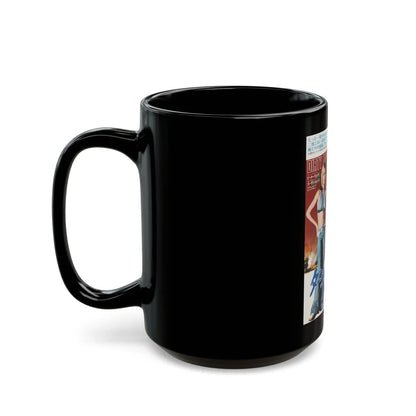 DIRTY MARY, CRAZY LARRY 1974 Movie Poster - Black Coffee Mug-Go Mug Yourself