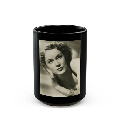 Fay Wray #181 (Vintage Female Icon) Black Coffee Mug-15oz-Go Mug Yourself