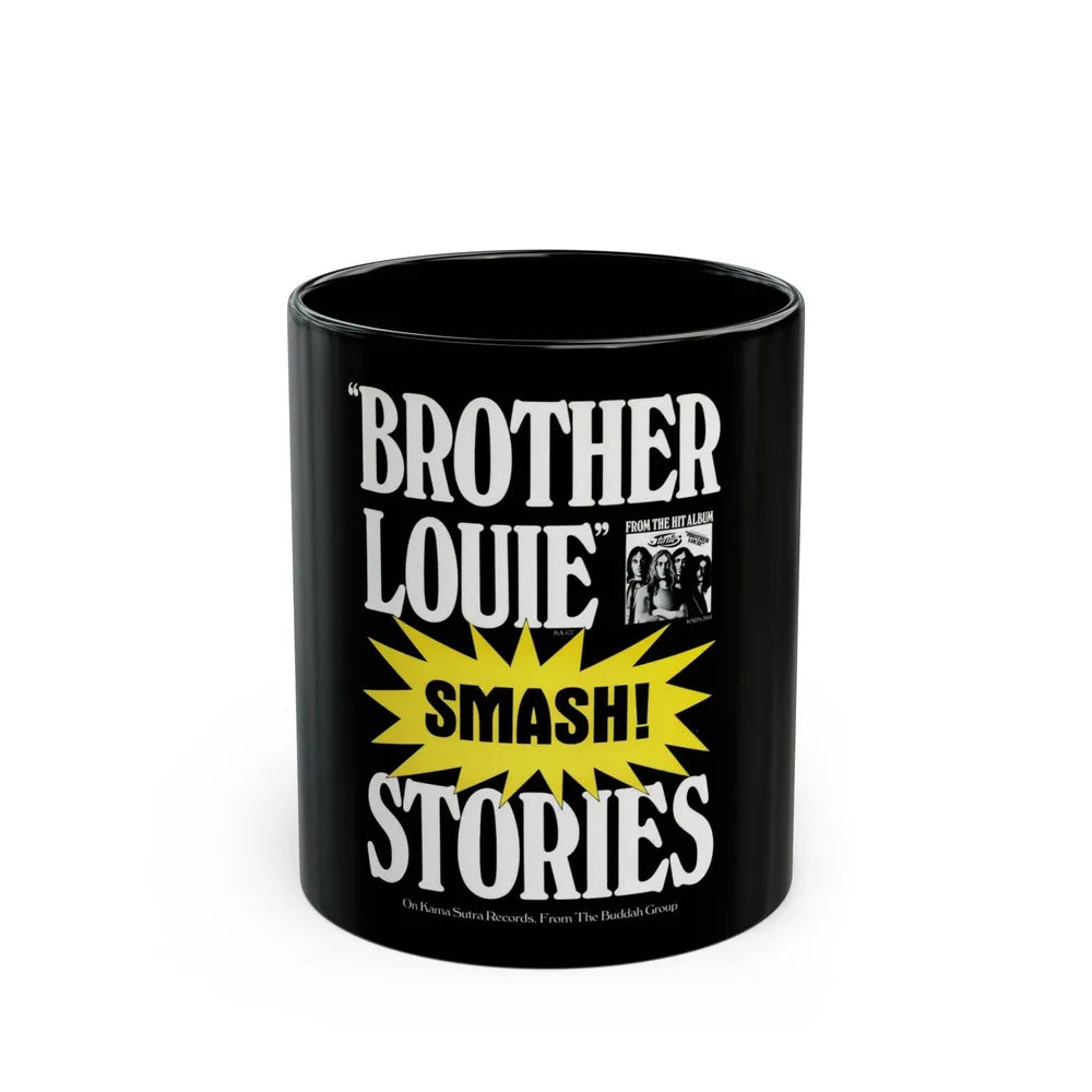 Stories 1973 (Music Poster) Black Coffee Mug-11oz-Go Mug Yourself