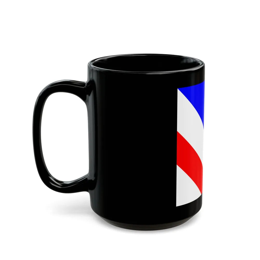 Flag of Zollikon Switzerland - Black Coffee Mug-Go Mug Yourself