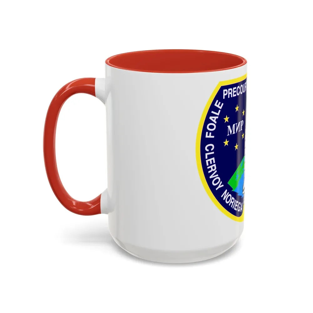 STS 84 (NASA) Accent Coffee Mug-Go Mug Yourself