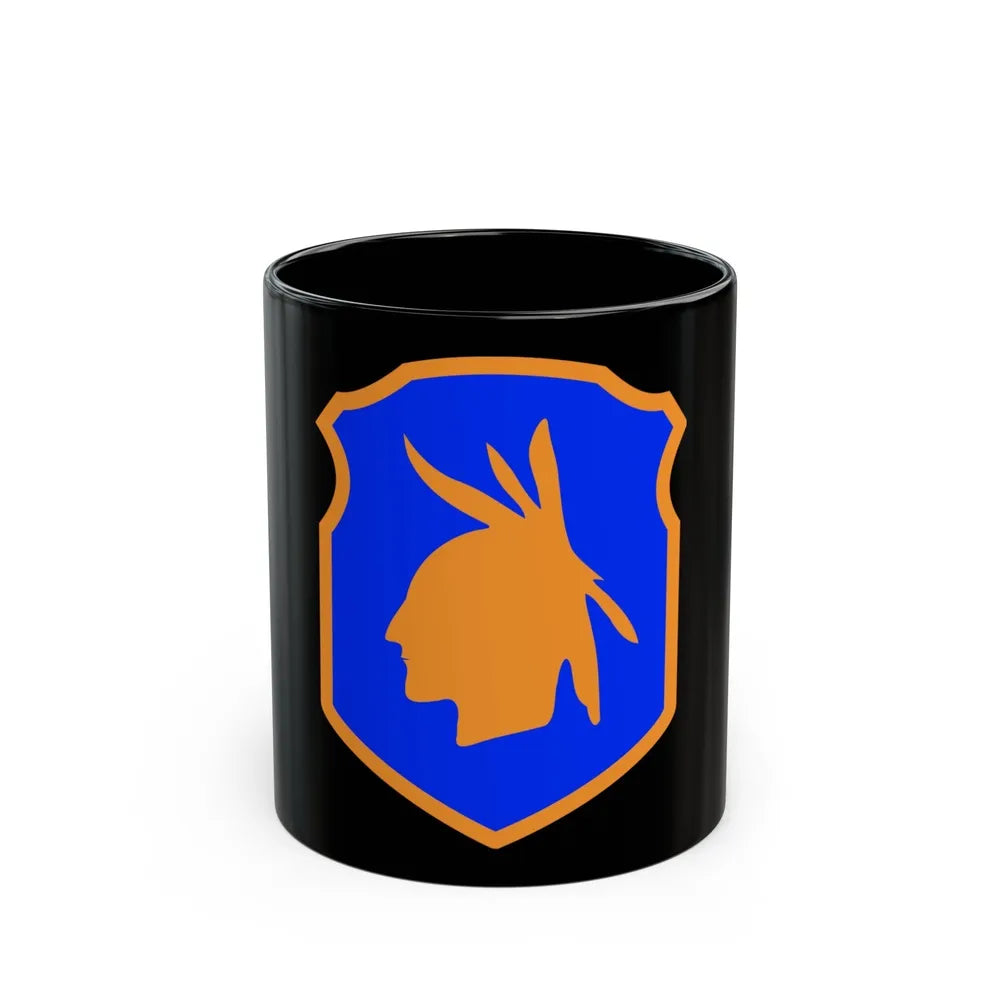 98th Infantry Division (U.S. Army) Black Coffee Mug-11oz-Go Mug Yourself