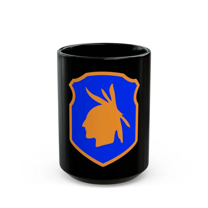 98th Infantry Division (U.S. Army) Black Coffee Mug-15oz-Go Mug Yourself