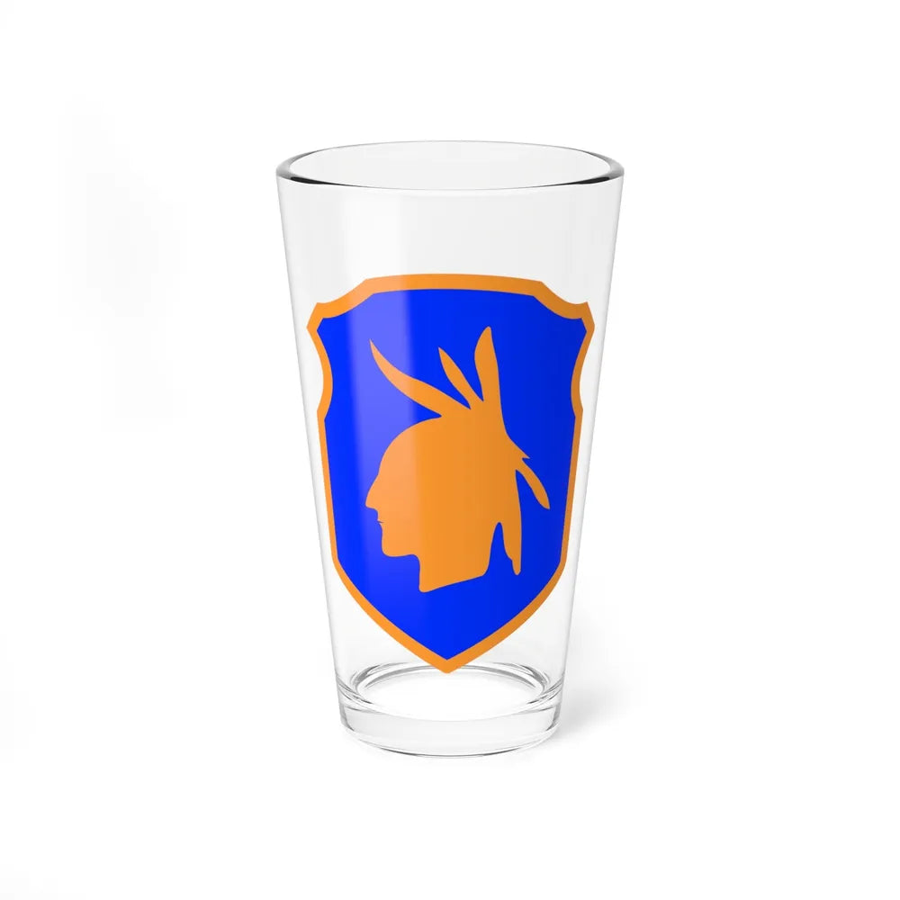 98th Infantry Division (U.S. Army) Pint Glass 16oz-16oz-Go Mug Yourself