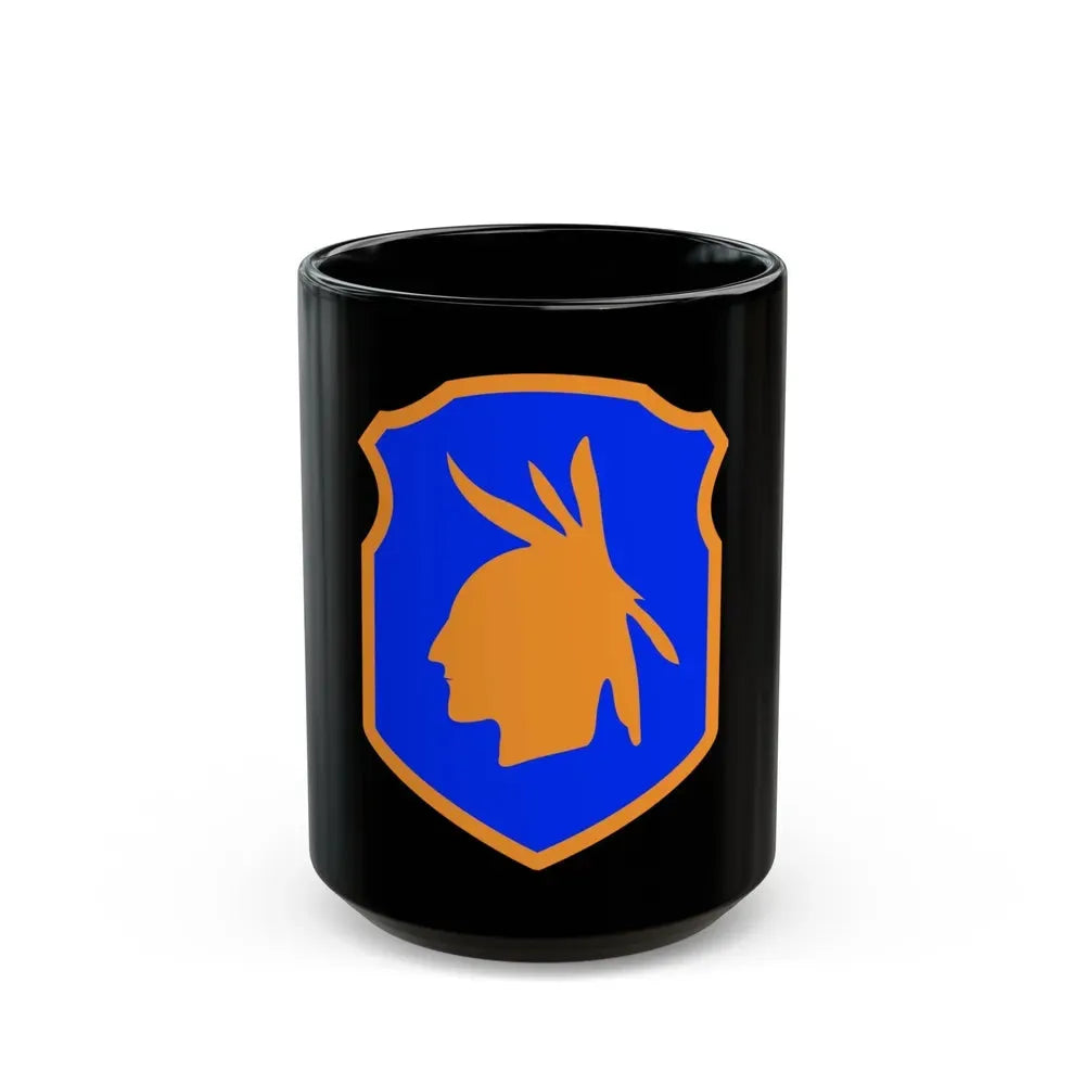 98th Infantry Division (U.S. Army) Black Coffee Mug 15oz - Go Mug Yourself