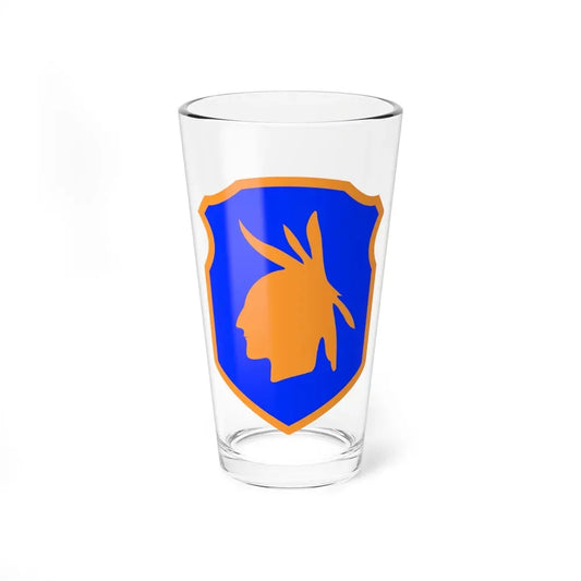 98th Infantry Division (U.S. Army) Pint Glass 16oz 16oz - Go Mug Yourself