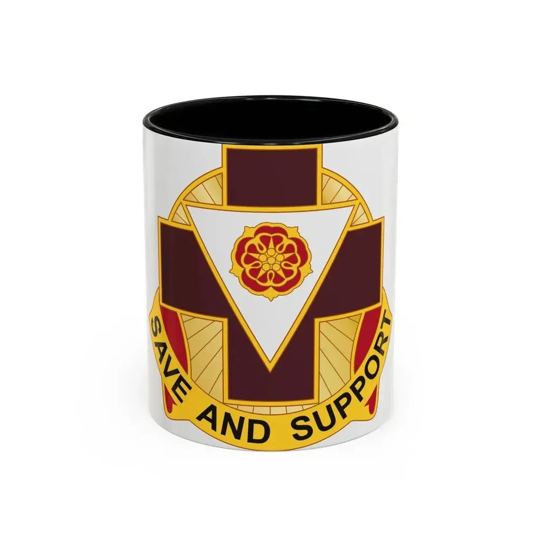 99 Field Hospital (U.S. Army) Accent Coffee Mug 11oz Black - Go Mug Yourself
