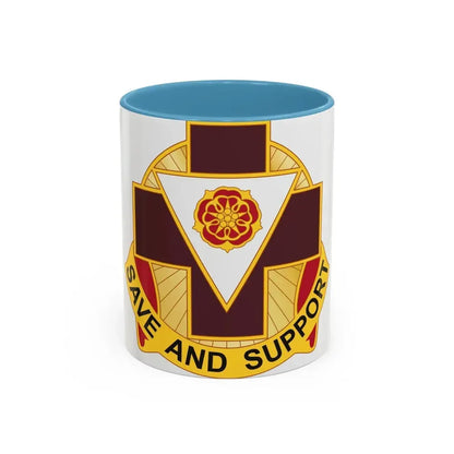 99 Field Hospital (U.S. Army) Accent Coffee Mug 11oz Light Blue - Go Mug Yourself