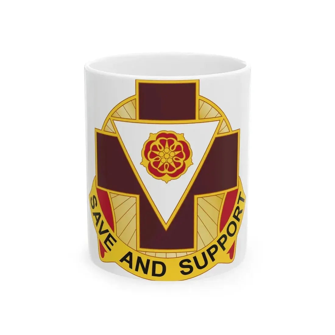99 Field Hospital (U.S. Army) White Coffee Mug 11oz - Go Mug Yourself