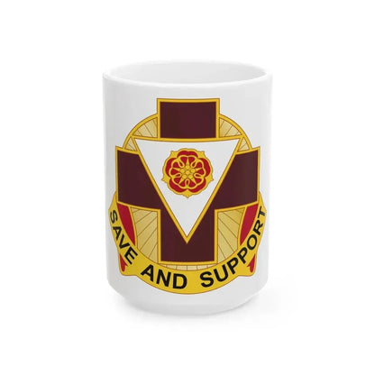 99 Field Hospital (U.S. Army) White Coffee Mug 15oz - Go Mug Yourself