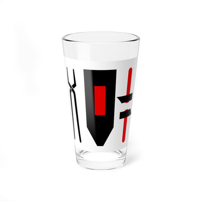 Harjedalen flag (Sweden) Pint Glass 16oz