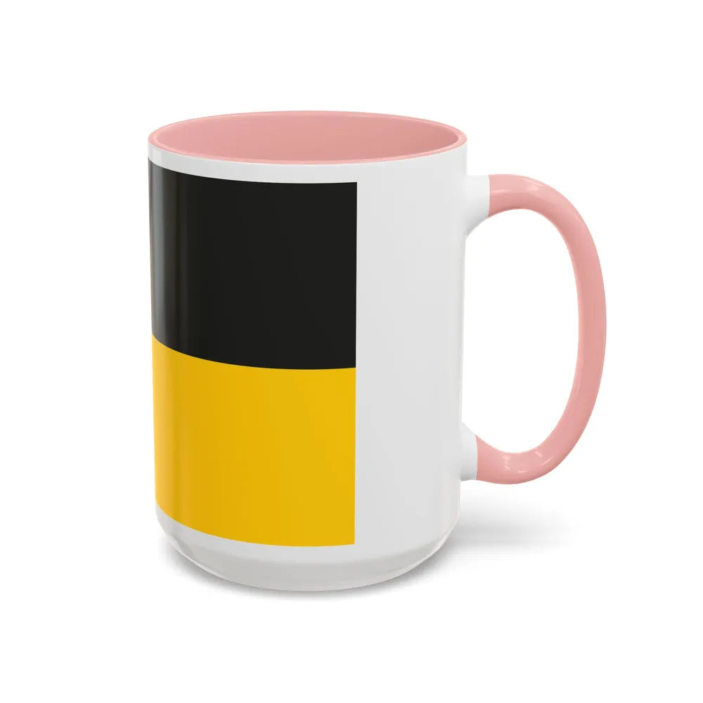 Flag of Gera Germany - Accent Coffee Mug-Go Mug Yourself