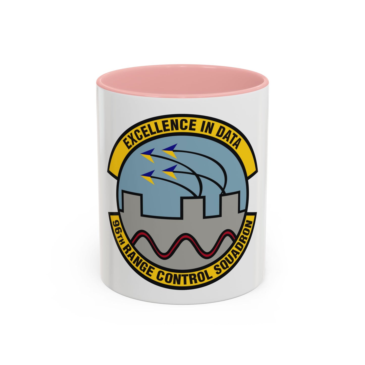 96th Range Control Squadron (U.S. Air Force) Accent Coffee Mug