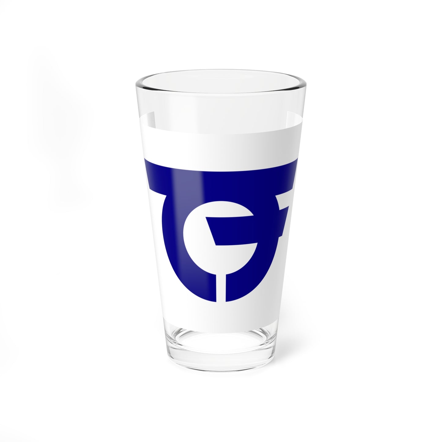 Flag of Ichinomiya Town Aichi (Japan) Pint Glass 16oz