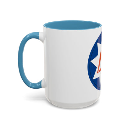 93rd Signal Brigade 2 (U.S. Army) Accent Coffee Mug