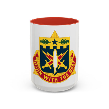 46th Adjutant General Battalion (U.S. Army) Accent Coffee Mug