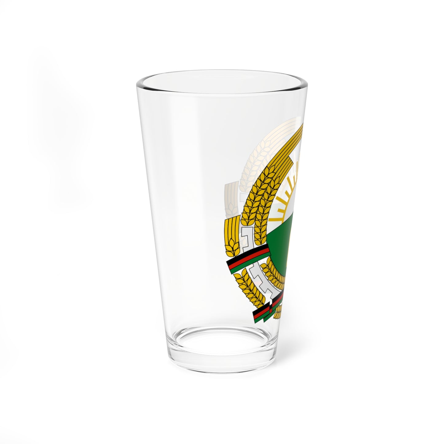 Emblem of Afghanistan 1987-1992 (Afghanistan) (Coat of Arms) Pint Glass 16oz