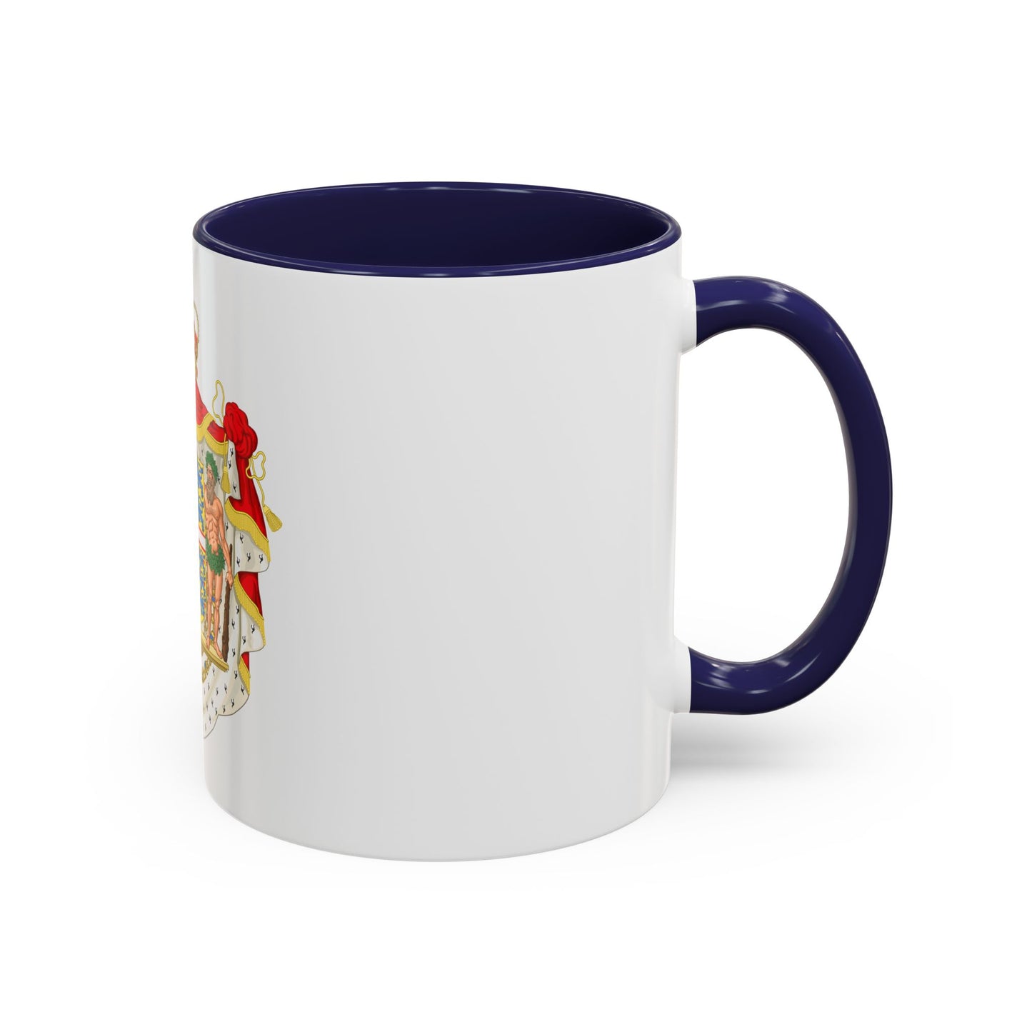 Coat of arms of Joachim, Prince of Denmark - Accent Coffee Mug