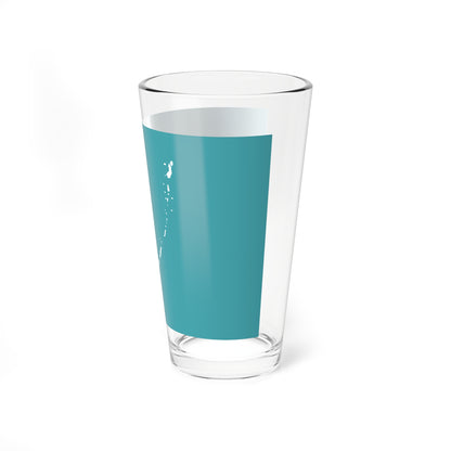Flag of Sakhalin Oblast (Russia) Pint Glass 16oz