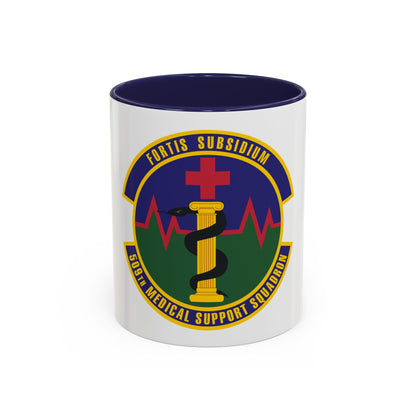 509th Medical Support Squadron (U.S. Air Force) Accent Coffee Mug