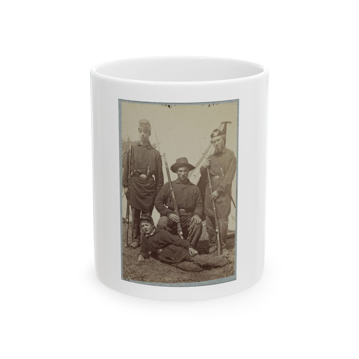 2d Rhode Island Infantry 005 (U.S. Civil War) White Coffee Mug