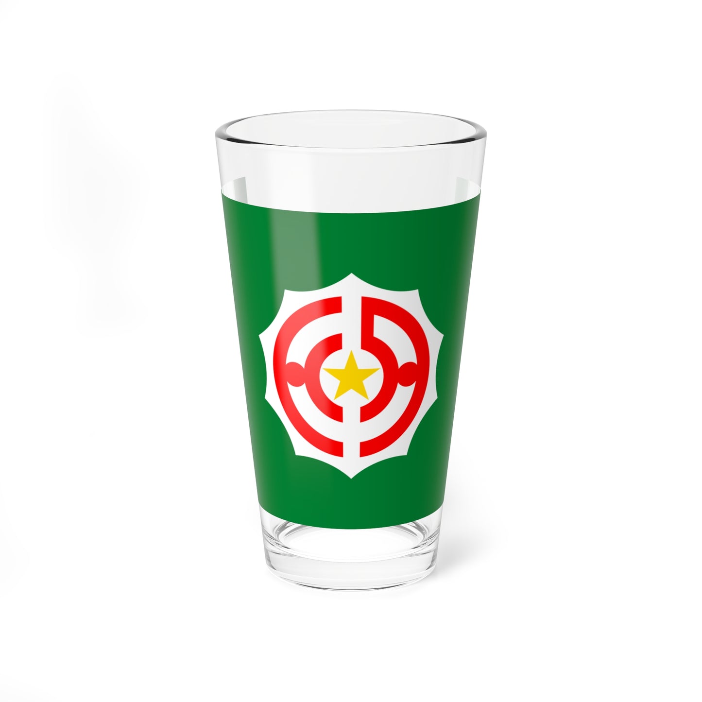 Flag of Tanno Hokkaido 1946-2006 (Japan) Pint Glass 16oz