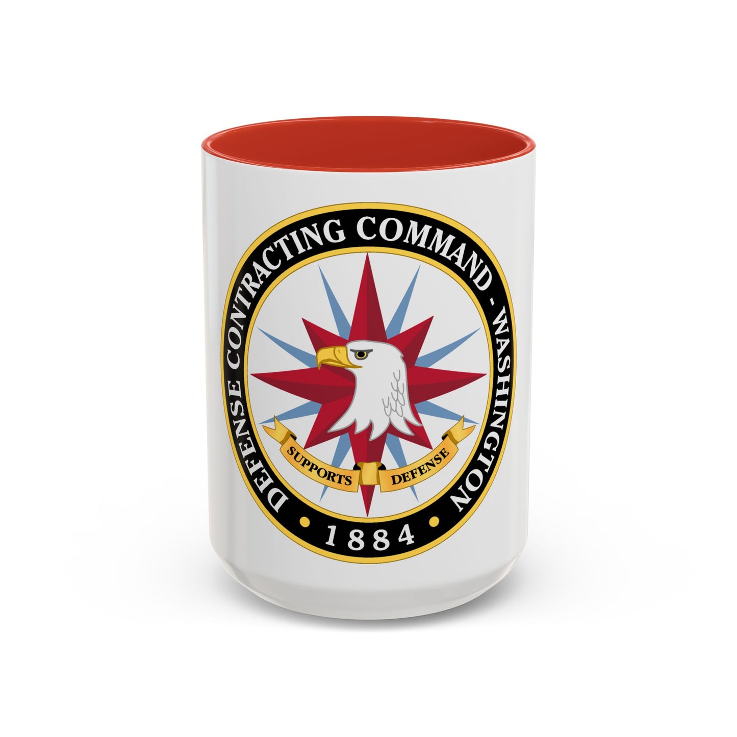 Defense Contracting Command Washington (U.S. Army) Accent Coffee Mug