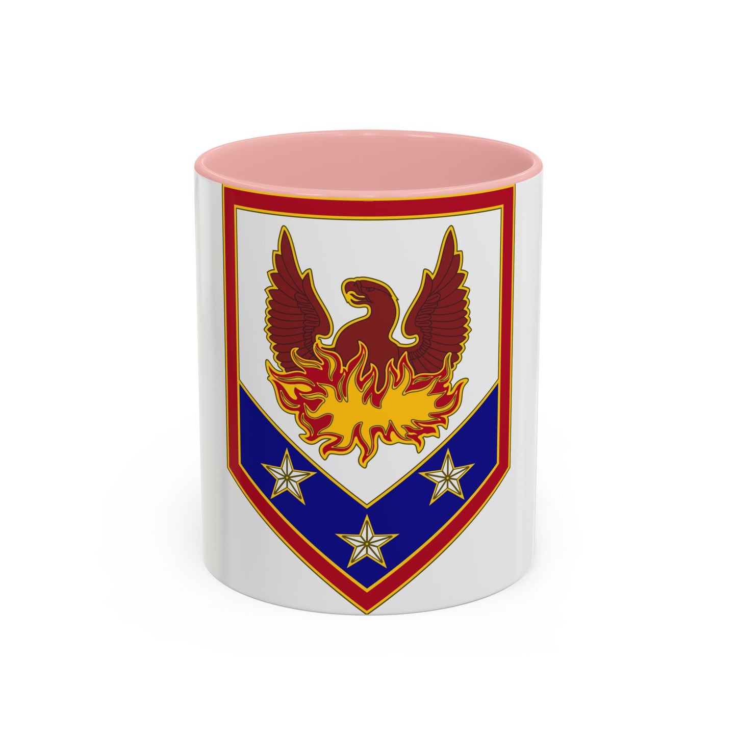 110 Maneuver Enhancement Brigade (U.S. Army) Accent Coffee Mug