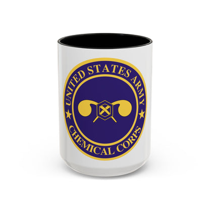 Chemical Corps (U.S. Army) Accent Coffee Mug