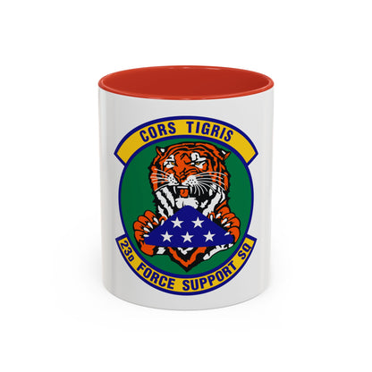 23d Force Support Squadron (U.S. Air Force) Accent Coffee Mug
