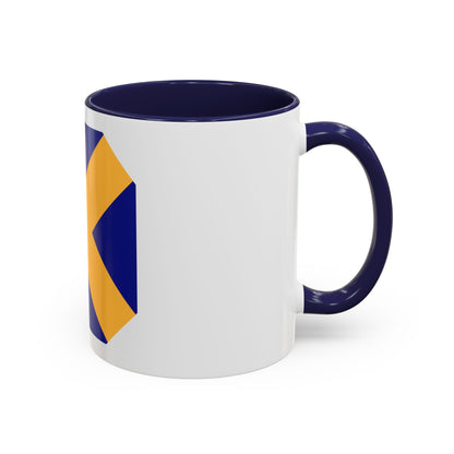14 Infantry Division (U.S. Army) Accent Coffee Mug