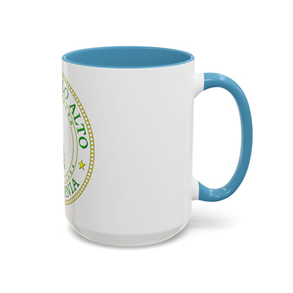 Seal of Palo Alto California - Accent Coffee Mug